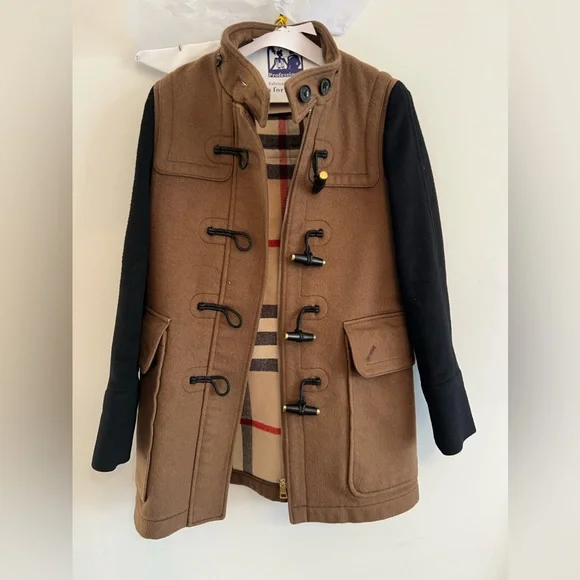 Authentic Burberry Brit 100% wool coat US 4 - Picture 3 of 16